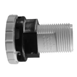 Balboa - HydroAir (ITT) Slimline Air Control, 1/2in Air, 1-1/8 Hole Size, White -Hayward Shop 8 Hole Size White 1