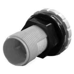 Balboa - HydroAir (ITT) Slimline Air Control, 1/2in Air, 1-1/8 Hole Size, White -Hayward Shop 8 Hole Size White 2