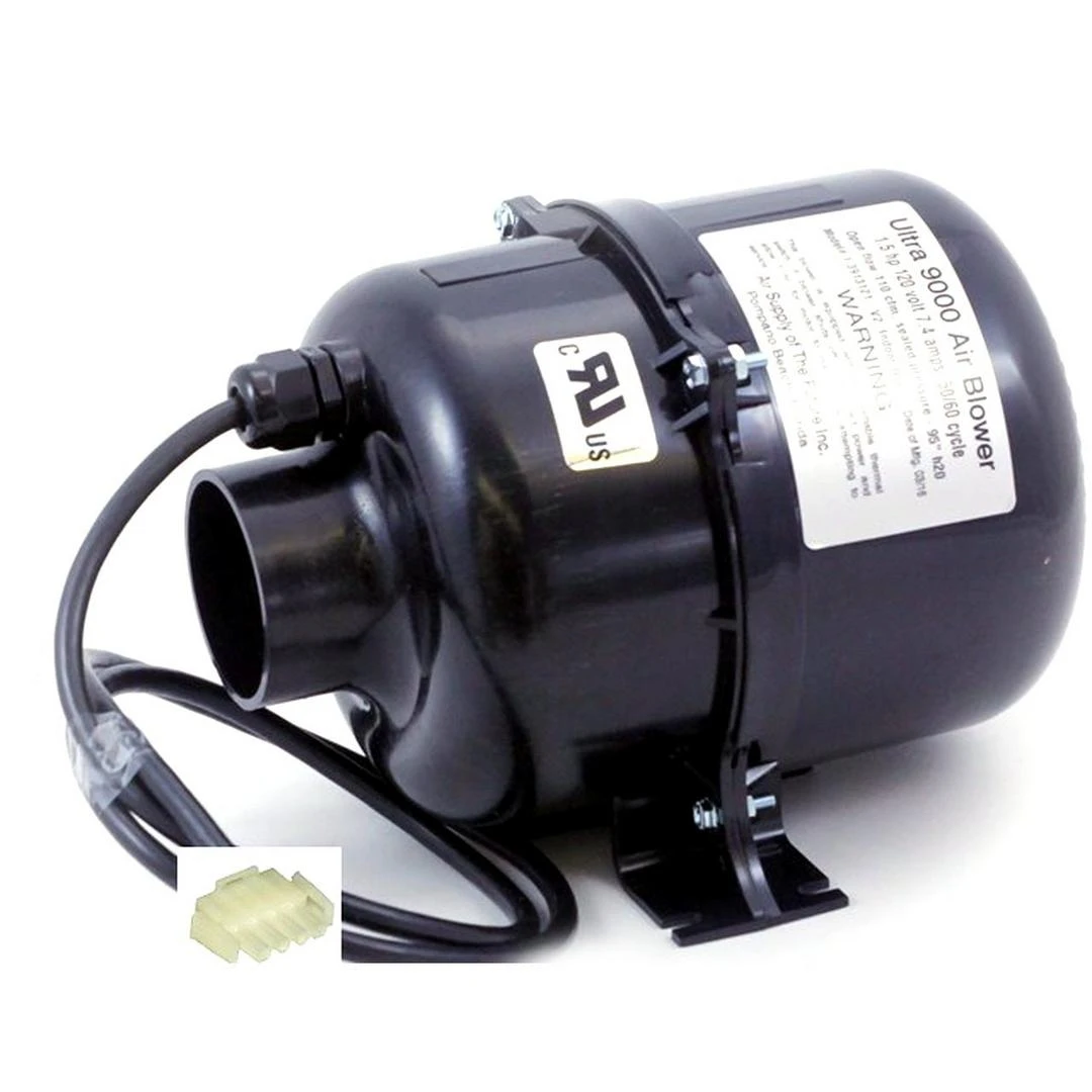 Air Supply - Air Blower Ultra 9000 1-1/2HP 120V With Amp Plug 3 Air Supply - Air Blower Ultra 9000 1-1/2HP 120V With Amp Plug