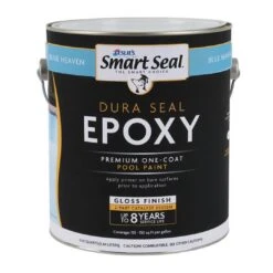 Smart Seal - Dura Seal Epoxy Pool Paint, 1 Gallon, Blue Heaven