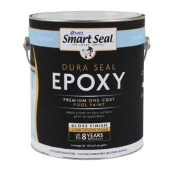 Smart Seal - Dura Seal Epoxy Pool Paint, 1 Gallon, Ice Blue