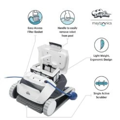 Dolphin - E10 Above Ground Robotic Pool Cleaner 14 Dolphin - E10 Above Ground Robotic Pool Cleaner -Hayward Shop E10 Above Ground Robotic Pool Cleaner 4