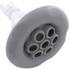 Waterway - Poly Storm Massage Snap-In Spa Jet Internals With Five-Scallop Large Face, Gray -Hayward Shop Poly Storm Massage Snap In Spa Jet Internals with Five Scallop Large Face Gray