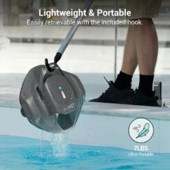 Aiper - Seagull 800B Cordless Above Ground Robotic Pool Cleaner -Hayward Shop Seagull 800B Cordless Above Ground Robotic Pool Cleaner 3