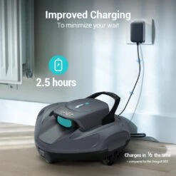 Aiper - Seagull 800B Cordless Above Ground Robotic Pool Cleaner -Hayward Shop Seagull 800B Cordless Above Ground Robotic Pool Cleaner 4